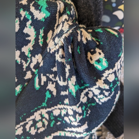 Free People Music & Lyrics Printed Sweater Mini Dress - Picture 14 of 14